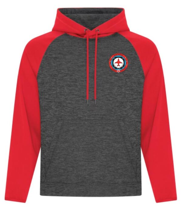 ATC™ DYNAMIC HEATHER FLEECE TWO TONE HOODED SWEATSHIRT - Image 4