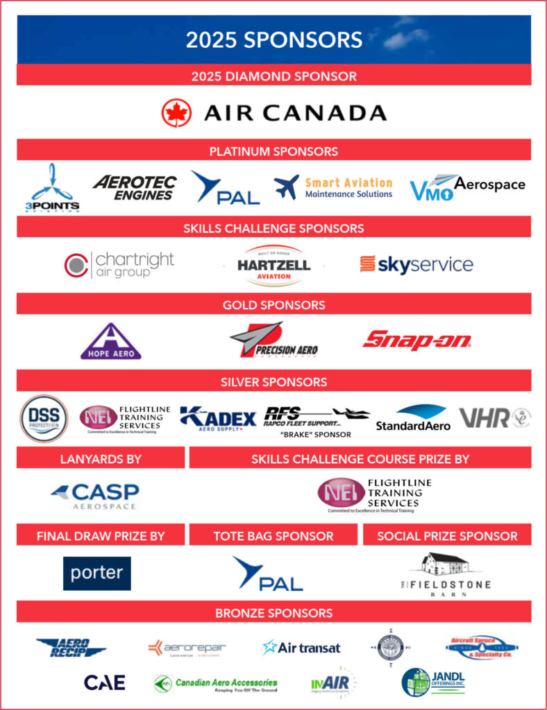 2025 National Aircraft Maintenance Conference Sponsors